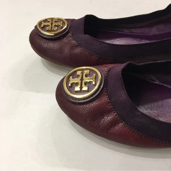 Tory Burch Caroline ballet flats Purple Size 7 - Picture 5 of 13